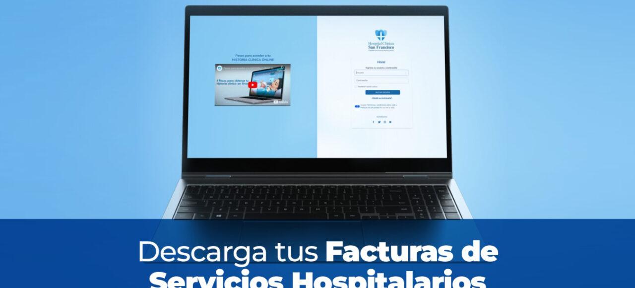 descargas de facturas hospitalarias