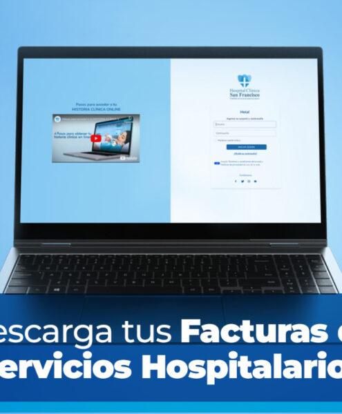 descargas de facturas hospitalarias